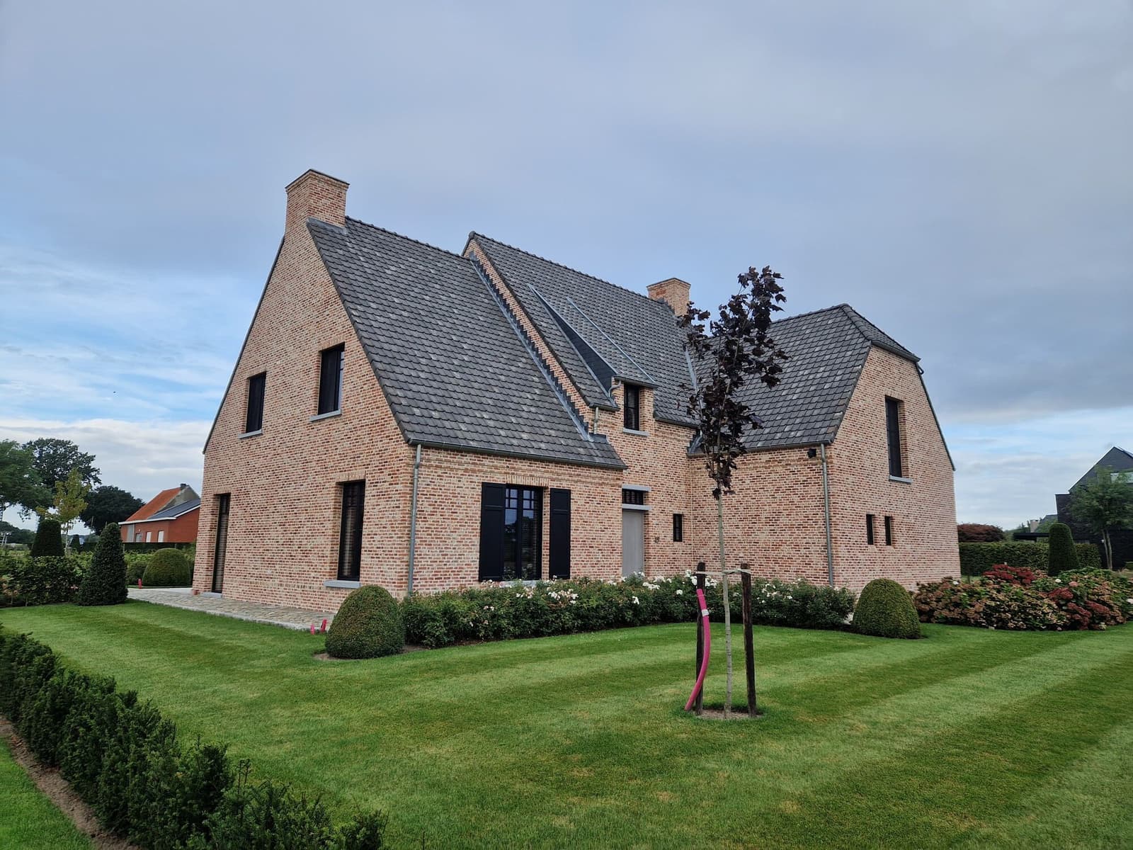 Afgewerkte villa in Berlaar, realisatie Bouwwerken De Winter